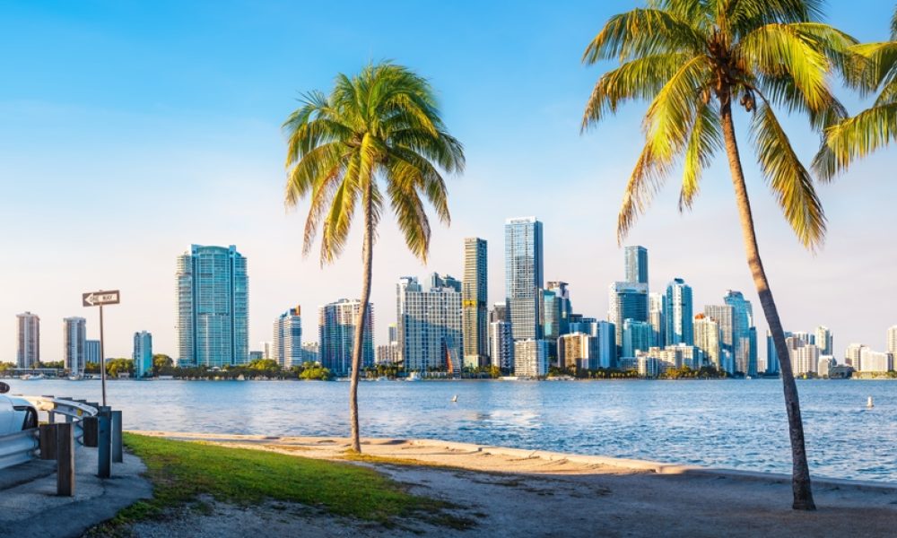 An image of Miami, Florida's skyline.