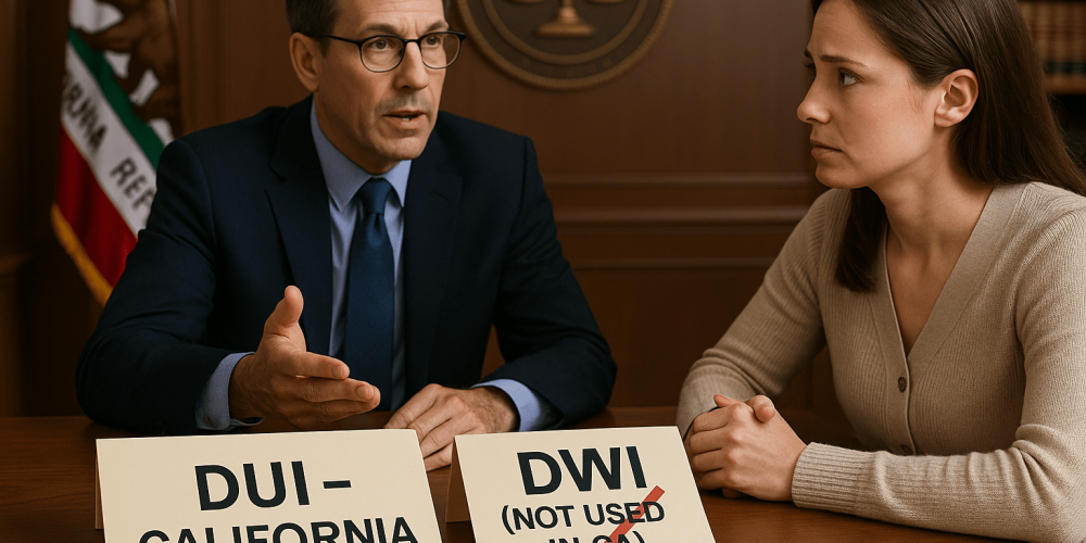DWI vs DUI California: What Drivers Need to Know