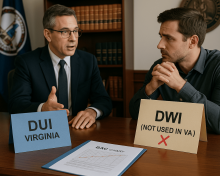 DWI vs DUI Virginia: What Drivers Should Know