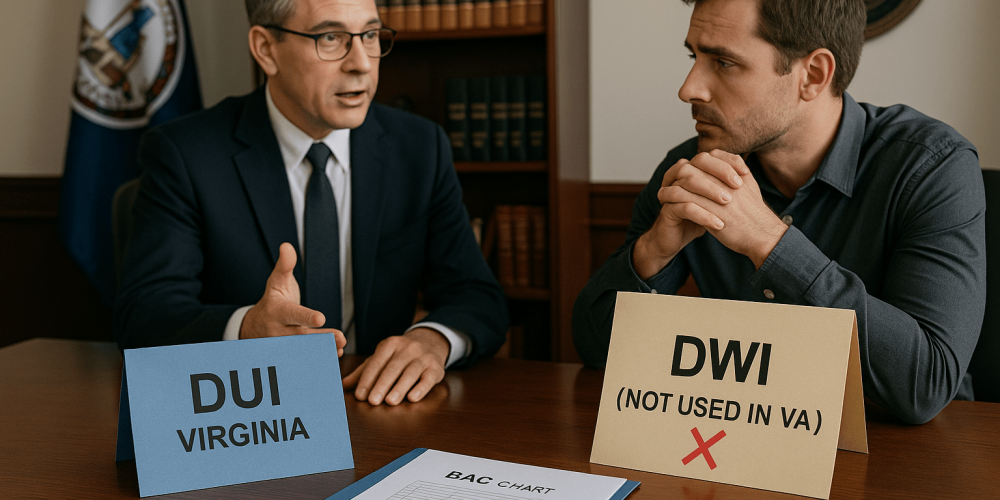 DWI vs DUI Virginia: What Drivers Should Know