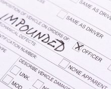 What Happens When Your Car Is Impounded After a DUI?